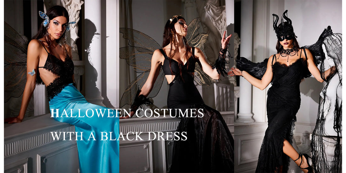 Halloween Costumes with a Black Dress