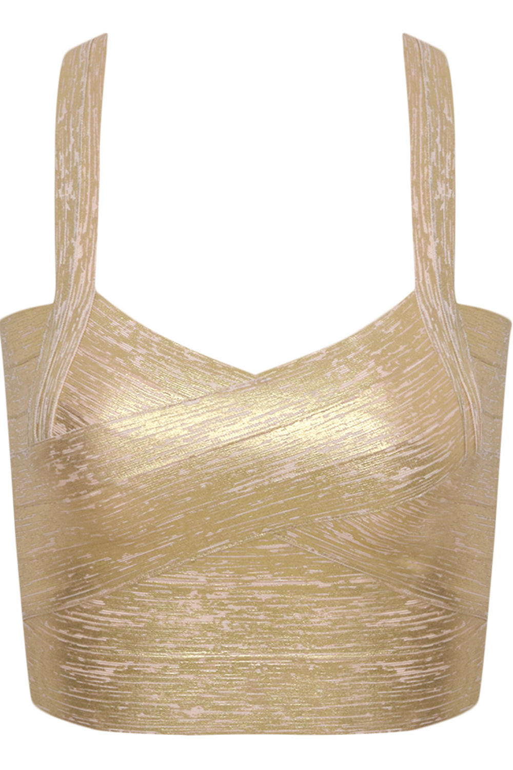 gold top, gold bandage top, gold crop top, bandage top for women, top, bandage top, tank top, crop top, mini bandage top, sexy bandage top, metallic bandage top